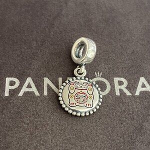Pandora Lucky Cat Fortune Cat Charm Pendant